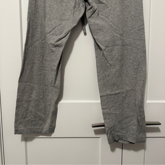 Zaket & Plover Gray Cashmere Blend Drawstring Pyjama Pants Size Medium Women’s - Picture 6 of 10